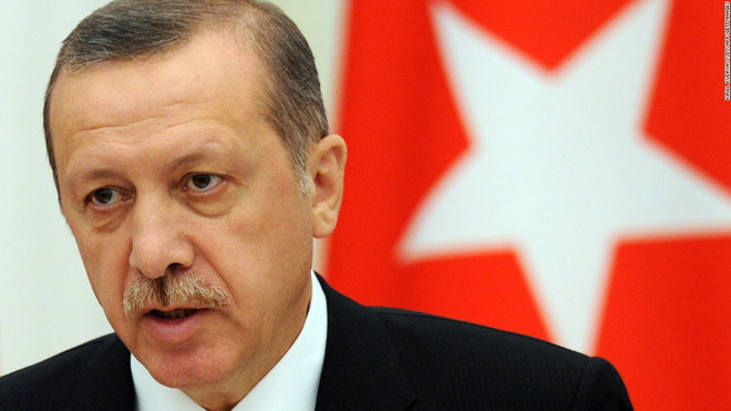 Tổng thống Thổ Nhĩ Kỳ Recep Tayyip Erdogan. (Nguồn: CNN) Bộ Ngoại giao Syria chỉ trích Tổng thống Thổ Nhĩ Kỳ Tayyip Erdogan ảnh 1