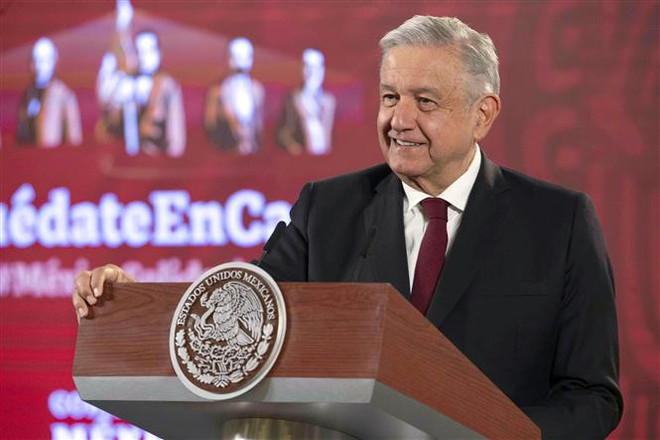 Ngay từ khi lên cầm quyền từ tháng 12/2018, Tổng thống López Obrador đã triển khai các biện pháp mạnh tay đối với tội phạm tham nhũng (Nguồn: AFP/TTXVN) Thượng viện Mexico xóa bỏ quyền miễn trừ của tổng thống ảnh 1
