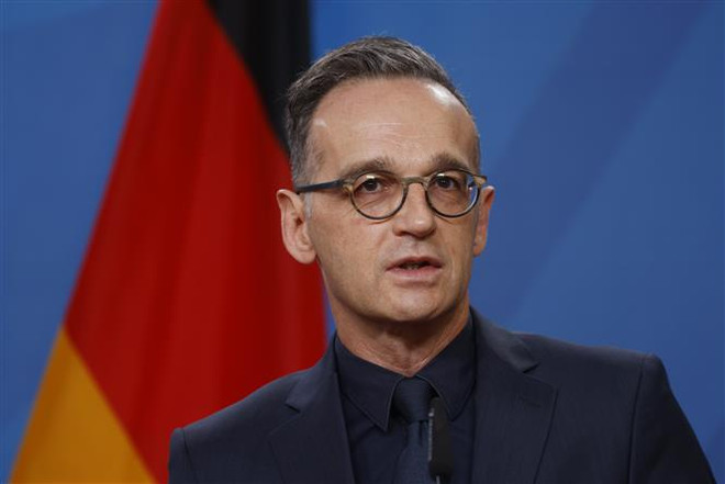 Ngoại trưởng Đức Heiko Maas phát biểu tại Berlin ngày 3/11/2020 (Ảnh: AFP/ TTXVN) Đức kêu gọi cộng đồng quốc tế chung tay bảo vệ di sản văn hóa thế giới ảnh 1