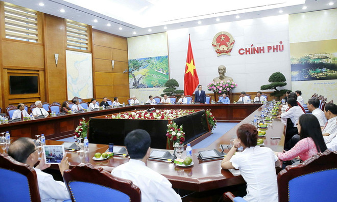 Phó Thủ tướng gặp mặt đoàn đại biểu con liệt sỹ ở huyện Đại Lộc ảnh 1