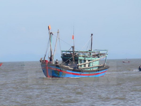 Cứu nạn một ngư dân Kiên Giang bị trượt chân rơi xuống biển ảnh 1