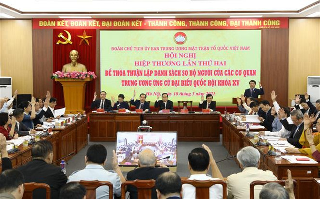 Đoàn Chủ tịch Ủy ban MTTQ Việt Nam tổ chức Hội nghị Hiệp thương lần 2 ảnh 2