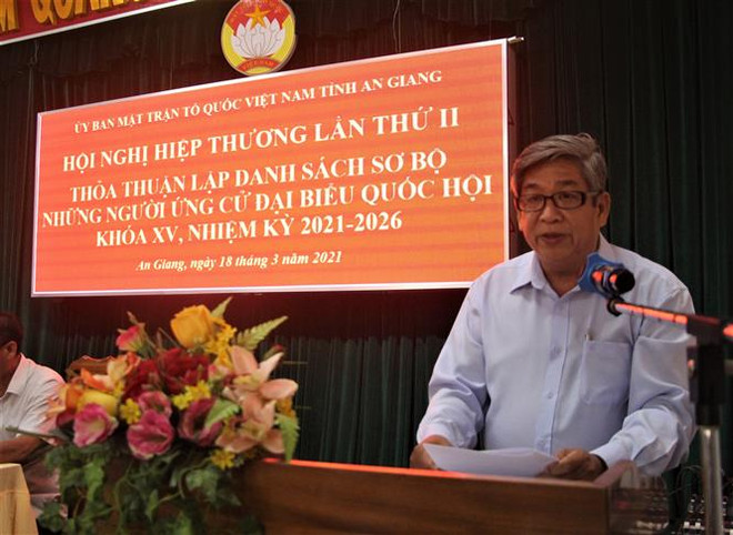 Hội nghị hiệp thương về danh sách sơ bộ những người ứng cử ảnh 2