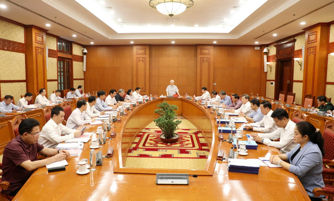 Phát biểu của Tổng Bí thư tại cuộc họp về phòng, chống tham nhũng ảnh 1