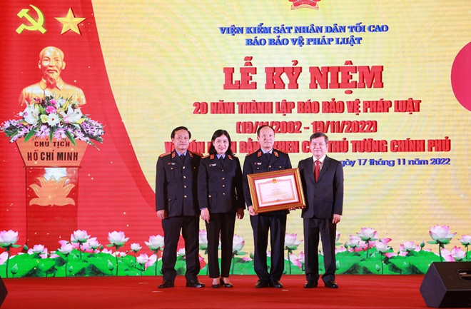 Báo Bảo vệ pháp luật: Lan tỏa hình ảnh đẹp về người cán bộ kiểm sát ảnh 2