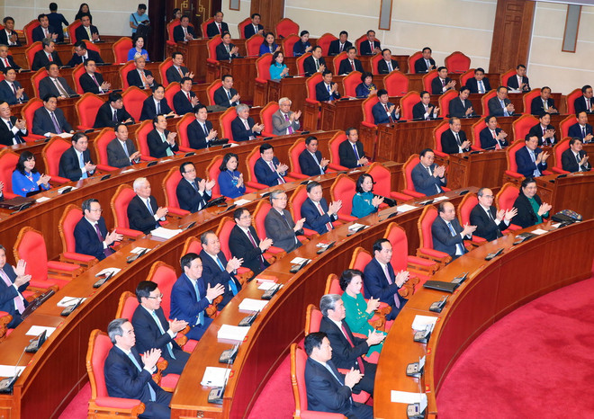 Bế mạc Hội nghị lần thứ tư Ban Chấp hành Trung ương Đảng khóa XII ảnh 3