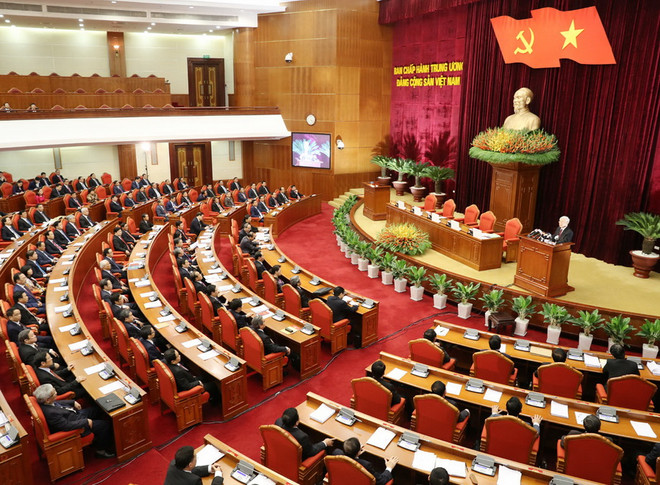 Bế mạc Hội nghị lần thứ năm Ban Chấp hành Trung ương Đảng khóa XII ảnh 1