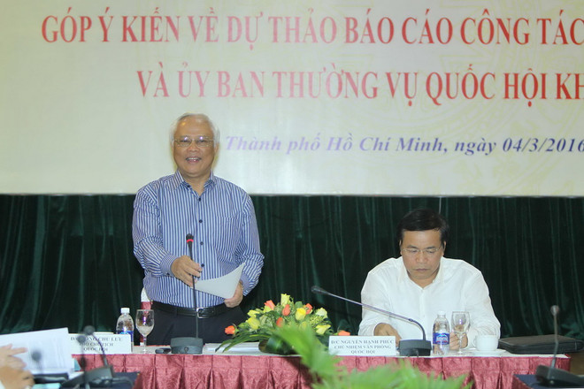 Góp ý vào dự thảo báo cáo tổng kết công tác Quốc hội khóa XIII ảnh 1