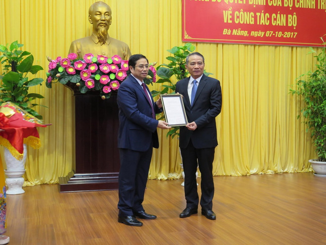 Ông Trương Quang Nghĩa nhận nhiệm vụ Bí thư Thành ủy Đà Nẵng ảnh 1