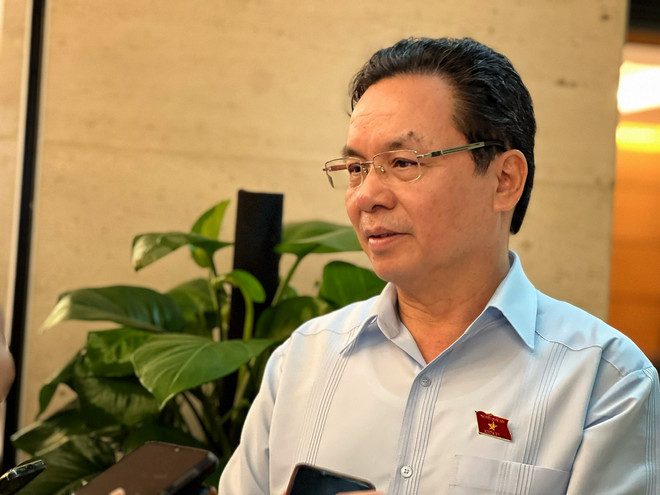 Đại biểu Hoàng Văn Cường, Đoàn đại biểu Quốc hội Hà Nội, Ủy viên Ủy ban Tài chính – Ngân sách của Quốc hội Việt Nam. (Ảnh: Mai Mai/Vietnam+) vnp_hoang van cuong.1.jpg