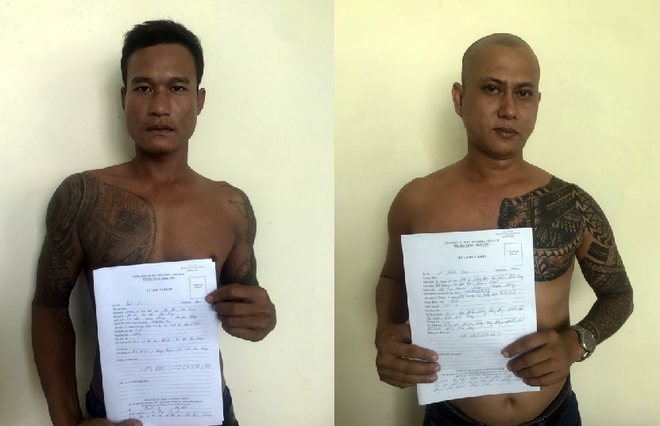 Kiên Giang: 10 đối tượng mang hung khí tự chế đi giải quyết mâu thuẫn ảnh 1