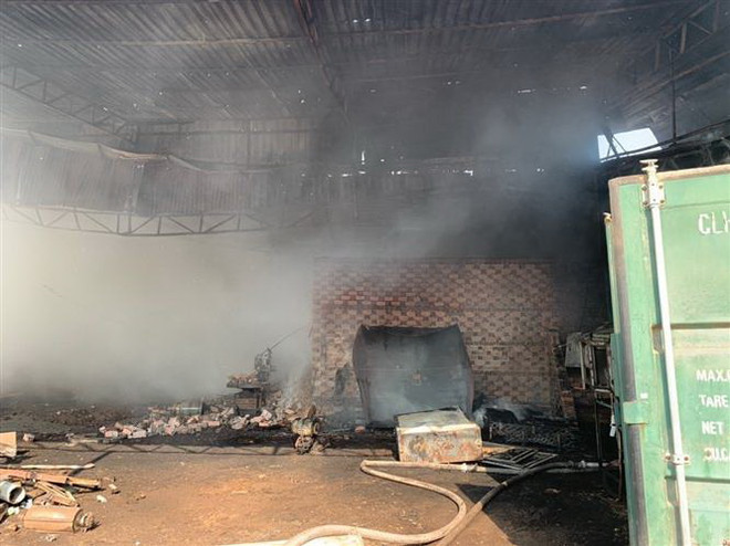 Kịp thời khống chế hai vụ cháy tại hai công ty ở Bình Dương ảnh 2