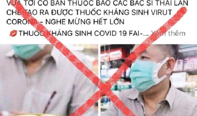 Bị phạt 10 triệu đồng vì rao bán 'thuốc kháng sinh chống COVID ảnh 1