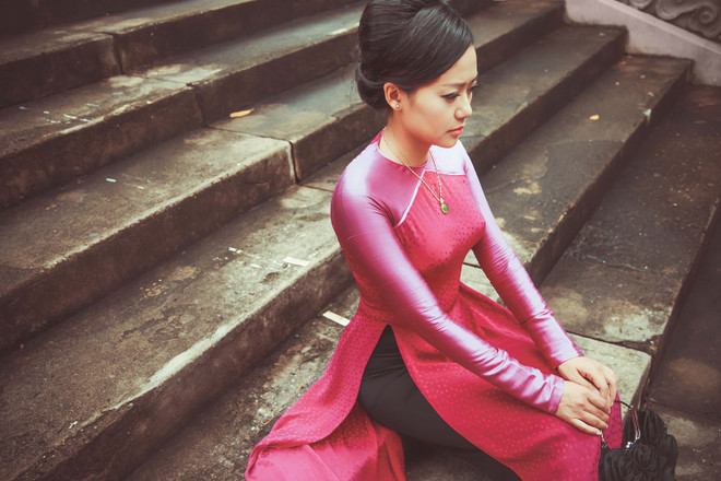 Ngắm Hồng Ánh trong câu chuyện về cô gái Sài Gòn áo dài mơ mộng ảnh 3