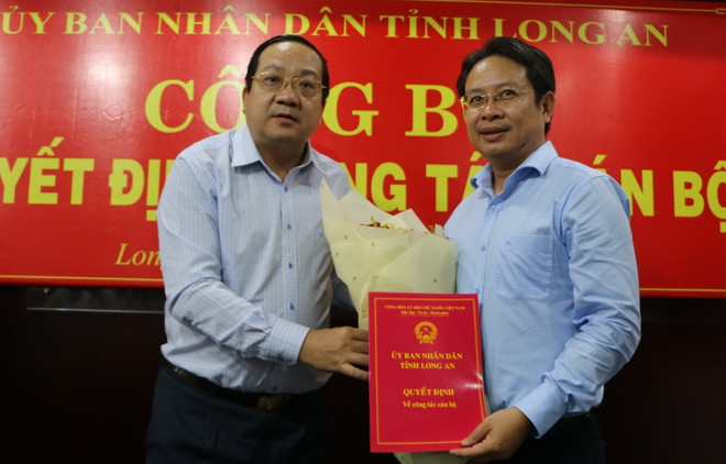 Long An: Công bố quyết định bổ nhiệm lãnh đạo 3 sở, ngành ảnh 1