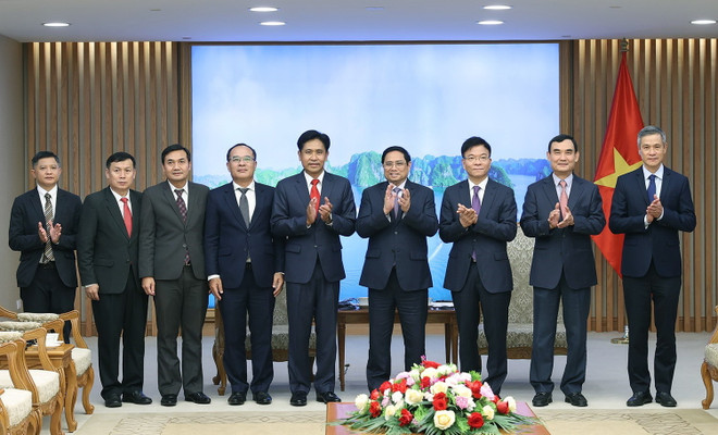 Thủ tướng Phạm Minh Chính đánh giá cao hợp tác tư pháp Việt-Lào ảnh 1