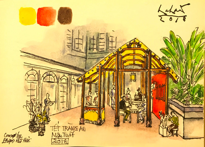 Chợ Tết Metropole 2018 sẽ cầu kỳ và độc đáo hơn ảnh 1