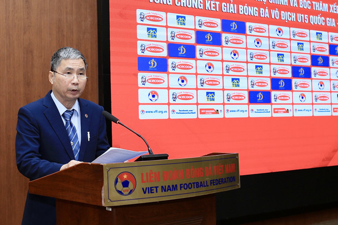 Kết quả bốc thăm Vòng Chung kết Giải Vô địch U15 Quốc gia năm 2023 ảnh 1