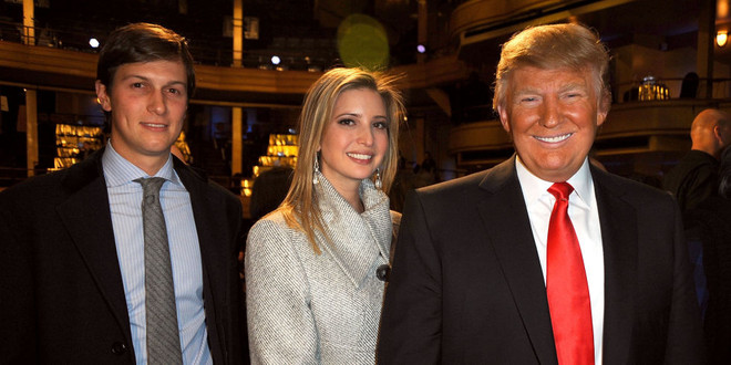 Jared Kushner (trái) - con rể của ông Donald Trump. (Nguồn: Getty Images) Ông Donald Trump muốn dàn xếp hòa bình giữa Israel và Palestine ảnh 1
