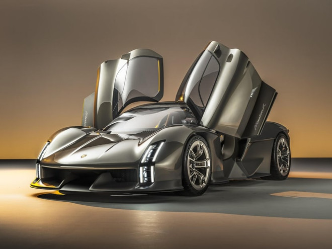 Porsche công bố mẫu concept siêu xe Mission X của tương lai ảnh 1