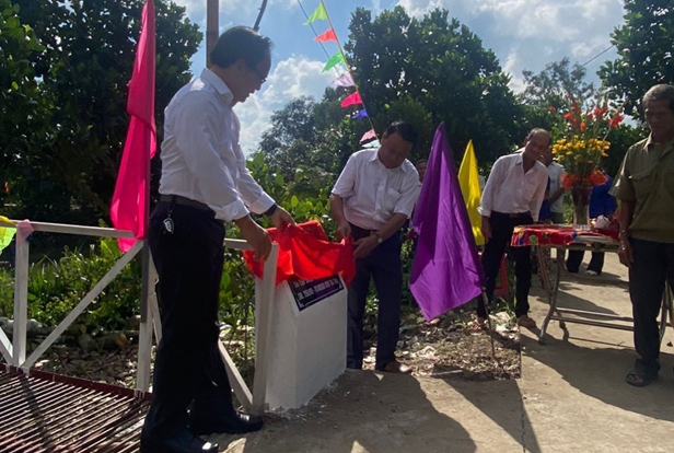 Tân Hiệp Phát khánh thành cây cầu thứ 7, hỗ trợ người dân Tiền Giang ảnh 4