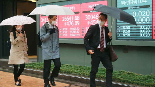 Hầu hết các thị trường chứng khoán châu Á lên điểm trong phiên 11/12 ảnh 1