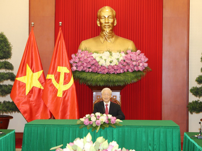 Tổng Bí thư Nguyễn Phú Trọng điện đàm với Tổng thống Sri Lanka ảnh 2