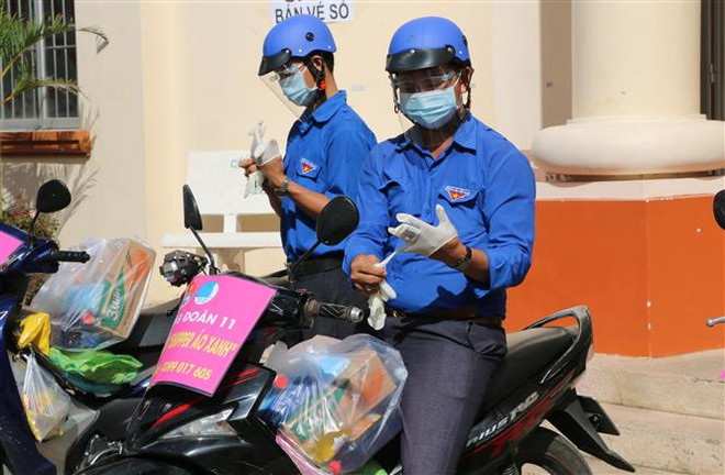 Đồng Tháp: Nhiều mô hình đi chợ hộ trong thời gian giãn cách xã hội ảnh 2