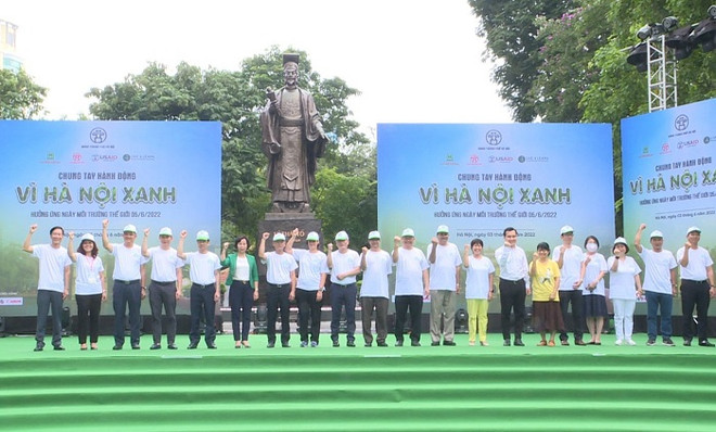 Hà Nội quyết tâm trở thành 'tọa độ xanh' trên bản đồ thế giới ảnh 1