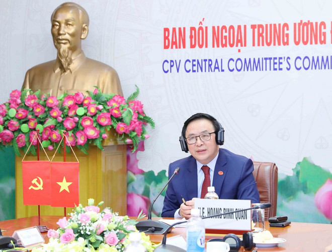 Đối thoại trực tuyến với Nhóm Nghị sỹ Liên đảng trong Quốc hội Anh ảnh 1