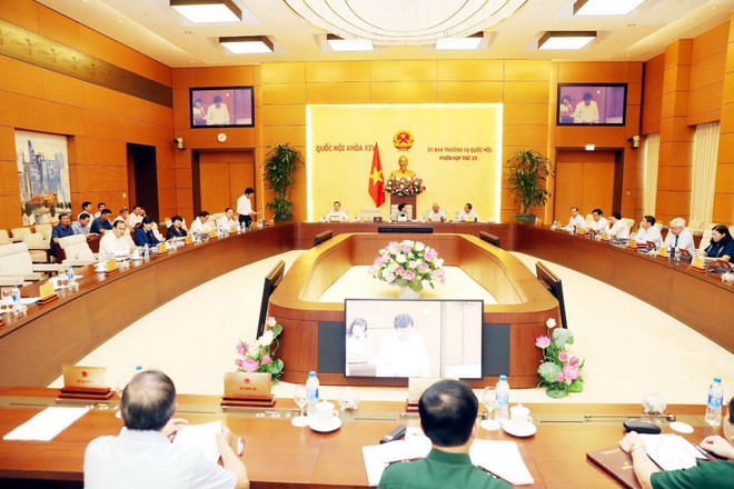 Khai mạc Phiên họp thứ 35 của Ủy ban Thường vụ Quốc hội ảnh 1