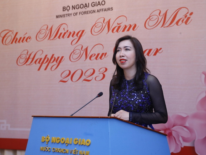 Bộ Ngoại giao gặp gỡ báo chí nước ngoài nhân dịp năm mới 2023 ảnh 1