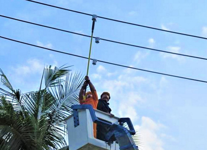 Chế tạo thiết bị cảnh báo sự cố lưới điện có tính ứng dụng cao ảnh 1