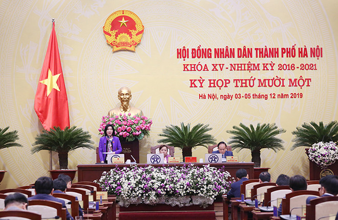 HĐND thành phố Hà Nội quyết nghị nhiều nội dung quan trọng ảnh 1
