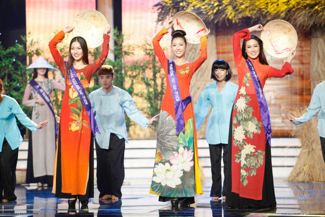 Liveshow 5 Hoa khôi Áo dài Việt Nam: Quế Chi ngậm ngùi dừng bước ảnh 5