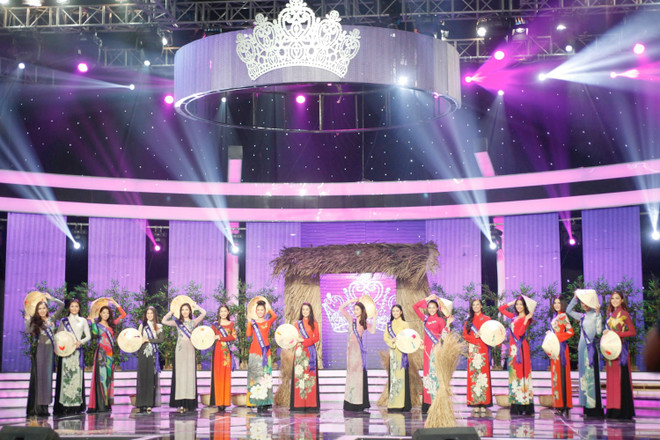 Liveshow 5 Hoa khôi Áo dài Việt Nam: Quế Chi ngậm ngùi dừng bước ảnh 1