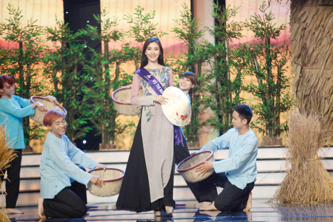 Liveshow 5 Hoa khôi Áo dài Việt Nam: Quế Chi ngậm ngùi dừng bước ảnh 10