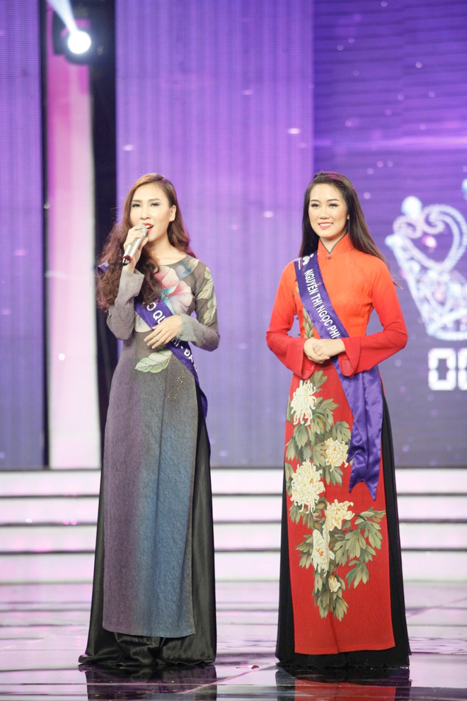Liveshow 5 Hoa khôi Áo dài Việt Nam: Quế Chi ngậm ngùi dừng bước ảnh 26
