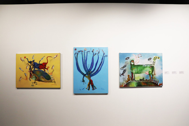 Triển lãm những tác phẩm mỹ thuật đương đại tiêu biểu của châu Á ảnh 1