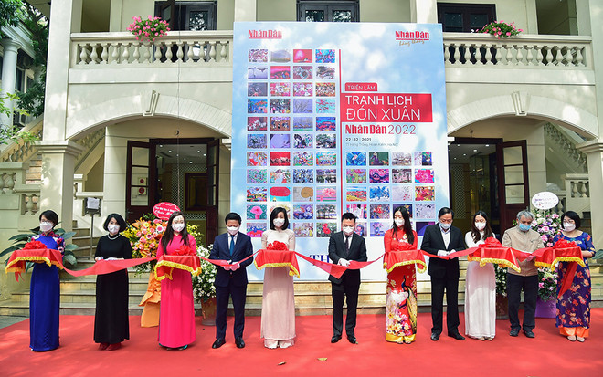 Triển lãm Tranh lịch đón Xuân của báo Nhân Dân: Trưng bày 59 tác phẩm ảnh 1