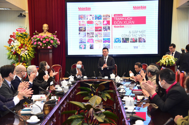 Triển lãm Tranh lịch đón Xuân của báo Nhân Dân: Trưng bày 59 tác phẩm ảnh 8