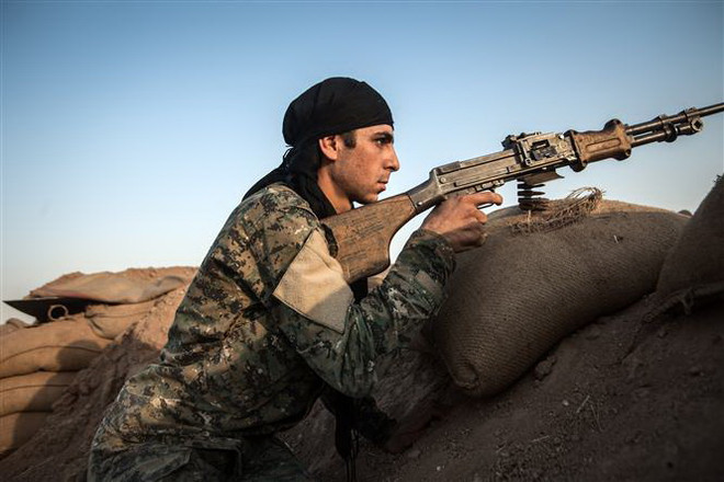 Mỹ dựng các trạm quan sát ở khu vực biên giới Syria-Thổ Nhĩ Kỳ ảnh 1