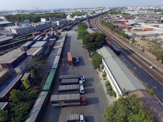 Chuyển 37 toa tàu từ Bình Dương sang Đồng Nai sau vụ sập cầu Ghềnh ảnh 1