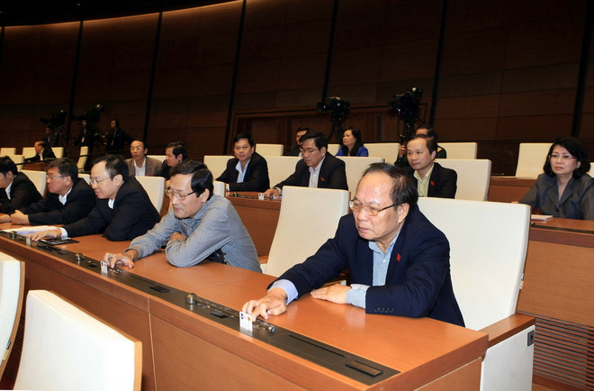 Tiếp tục bỏ phiếu kín miễn nhiệm một số chức danh của Quốc hội ảnh 1