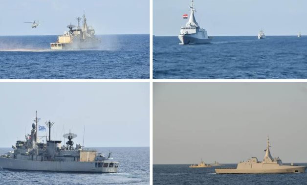 Hải quân Ai Cập và Hy Lạp tập trận chung ở Biển Aegean ảnh 1