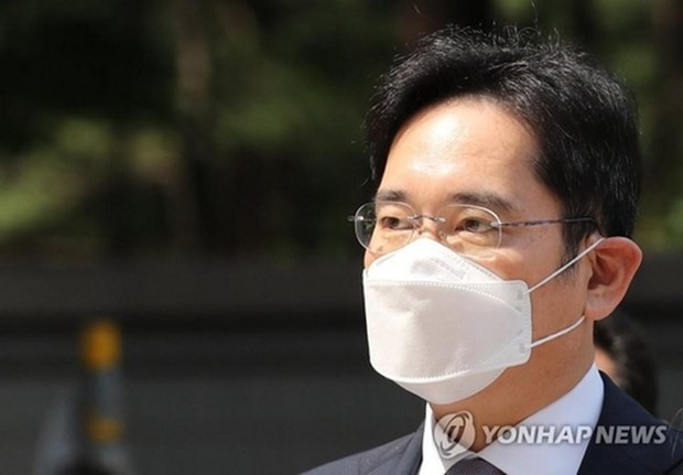 Ông Lee Jae-yong, Phó Chủ tịch công ty công nghệ Samsung Electronics Co. (Nguồn: Yonhap) Người thừa kế Tập đoàn Samsung bị đề nghị mức án 9 năm tù vì hối lộ ảnh 1