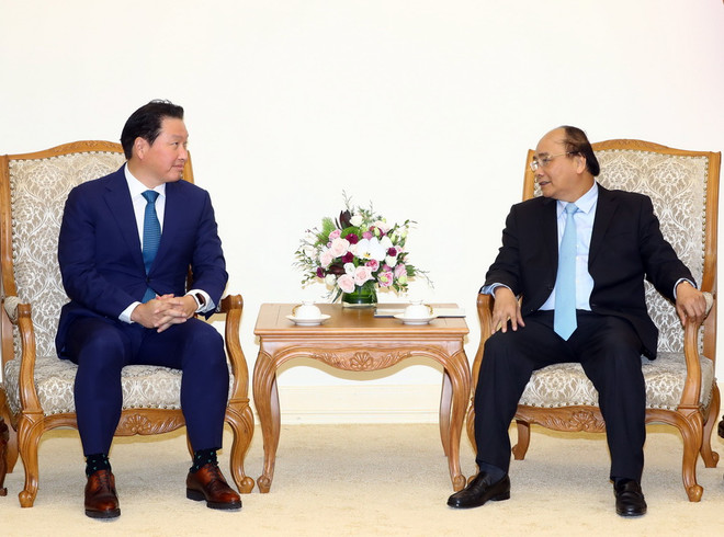 Thủ tướng: Tập đoàn SK Group cần đi đầu trong đầu tư tại Việt Nam ảnh 1