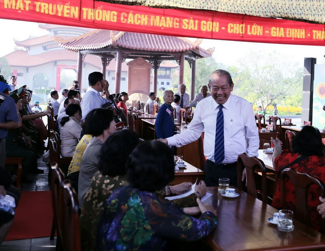 Họp mặt truyền thống cách mạng Sài Gòn-Chợ Lớn-Gia Định dịp đầu Xuân ảnh 1