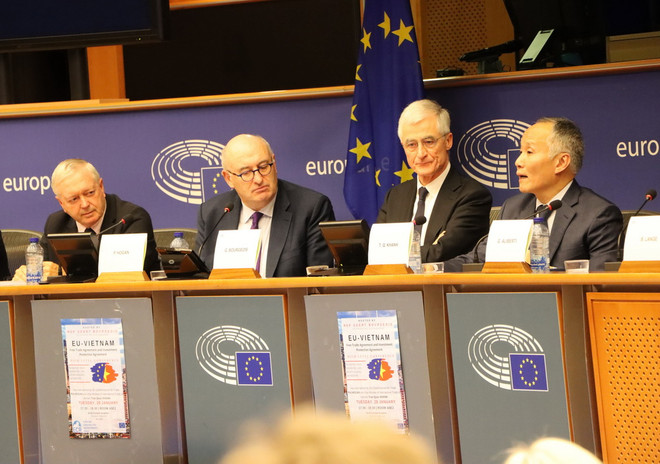 ​Nghị sỹ châu Âu được thông tin sâu rộng về EVFTA và EVIPA ảnh 1