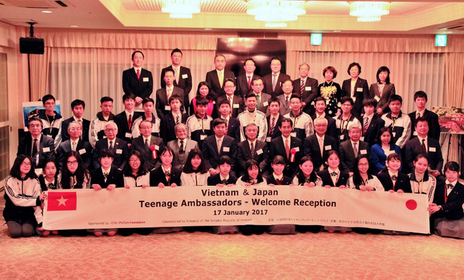 Hấp dẫn chương trình giao lưu Đại sứ thanh thiếu niên Nhật-Việt ảnh 1